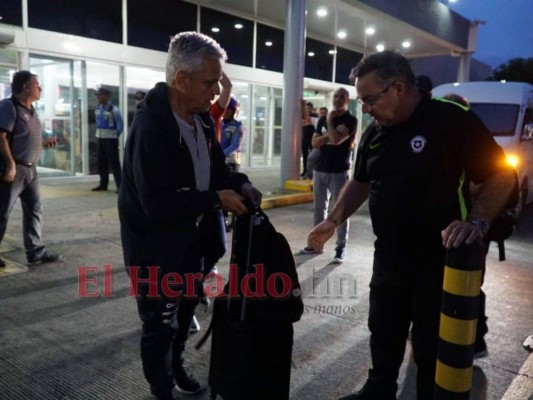 FOTOS: Chile y Reinaldo Rueda ya están en Honduras para amistoso