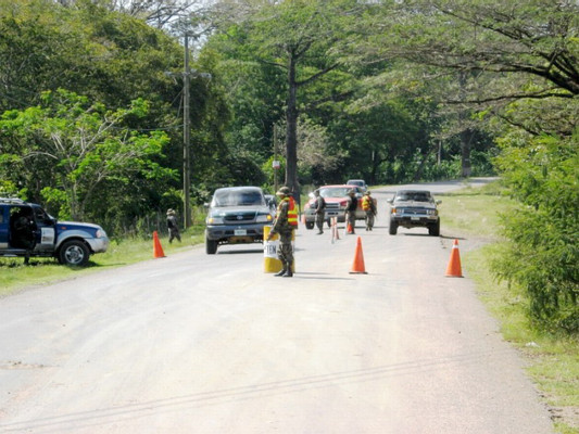 Pobres resultados ha generado el Operativo Relámpago en Olancho