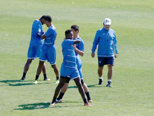 Honduras se prepara para el juego ante Corea del Sur