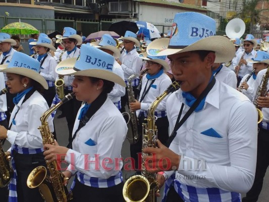 FOTOS: Las bandas que deleitaron a los hondureños este 15 de septiembre