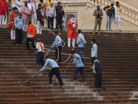 India reporta otro récord diario de casos de covid-19