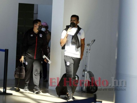 ¡Con la frente en alto! Así fue el regreso de Olimpia tras caer eliminado en Liga Concacaf (FOTOS)