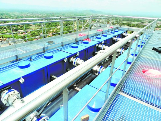 En un 90% avanza construcción de sistema de agua en Catacamas