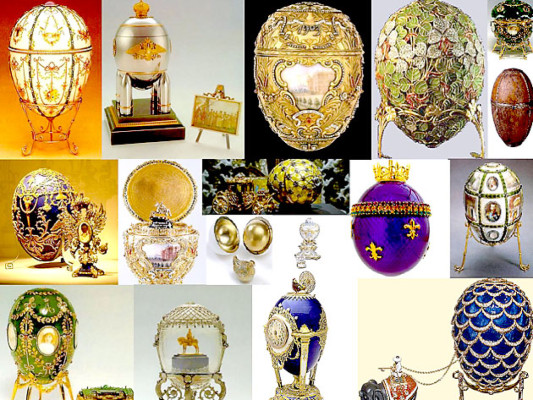 Celebran 166 aniversario del nacimiento del creador de los huevos Fabergé
