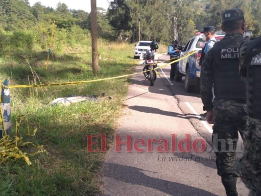 Asesinan a hombre en la carretera a El Paraíso