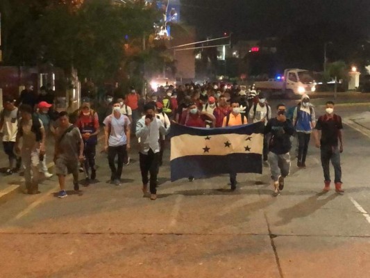 Guatemala en 'estado de prevención' por caravana migrante de hondureños