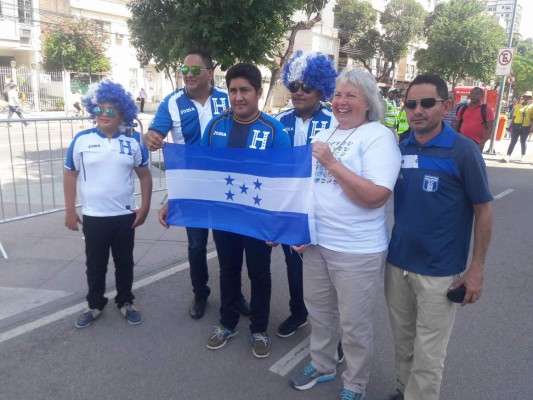 Ambiente en las afueras del Maracaná
