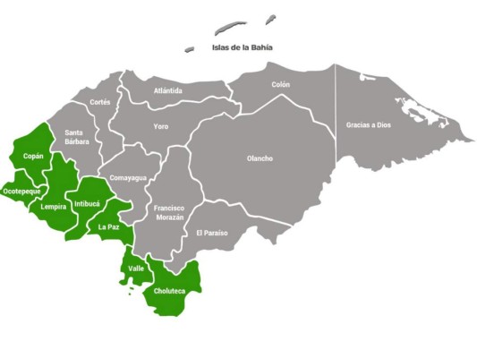 Decretan alerta verde por lluvias para siete departamentos en Honduras&nbsp;&nbsp;