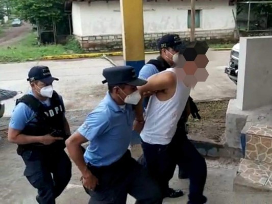 Con droga y explosivos cae supuesto gatillero de la MS-13 en San Lorenzo