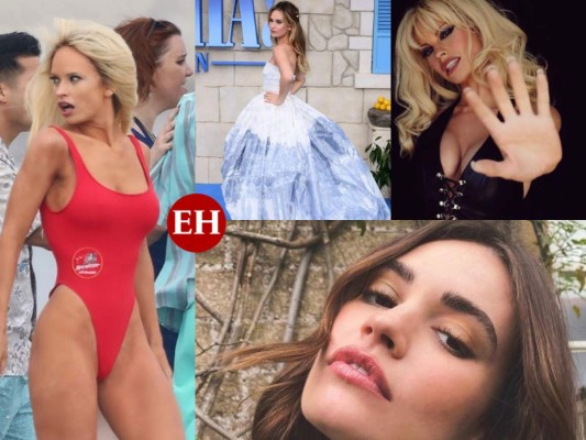 Lily James, de la dulce Cenicienta a la sexy Pamela Anderson de 'Baywatch'