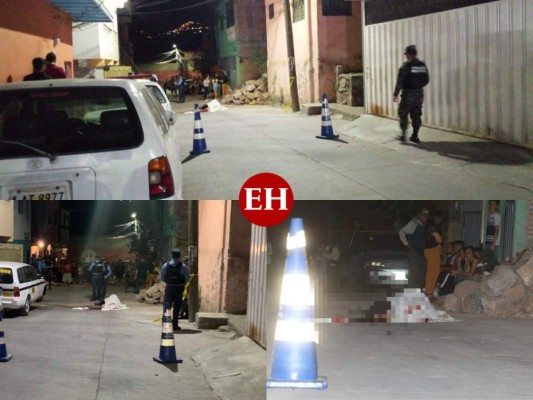 FOTOS: Conmoción y llanto en violenta escena del crimen de dirigente de taxis