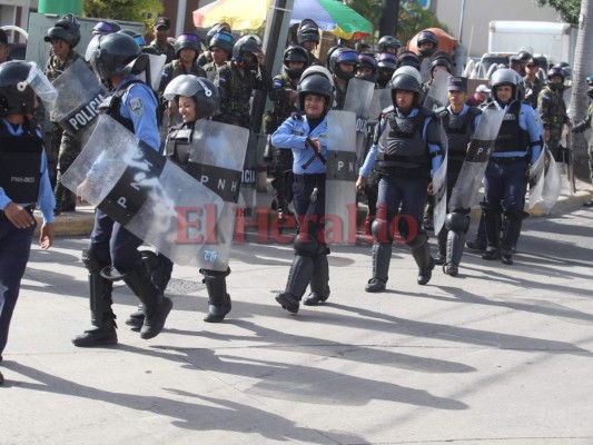 FOTOS: Así se vive el paro de transporte en la colonia Loarque, al sur de la capital de Honduras