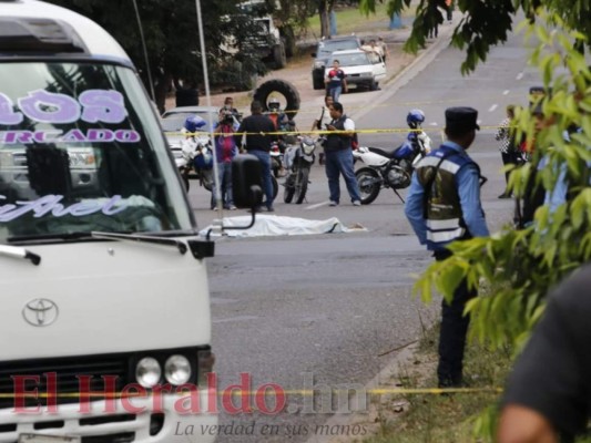 FOTOS: Terrible acto criminal contra conductor de rapidito en el bulevar FF AA de la capital