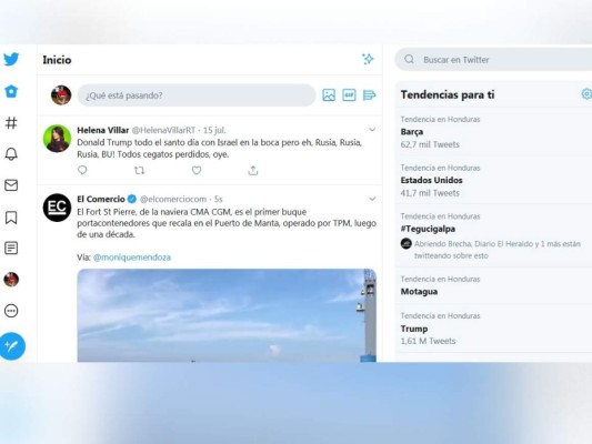 Twitter estrena nuevo look en la versión web y agrega modo oscuro