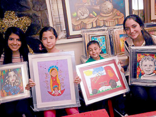 La pintura en una iniciativa de amor