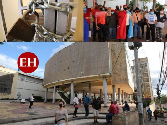 Se agudiza conflicto en Congreso Nacional; niegan acceso a empleados (Fotos)