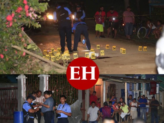 Los datos sobre la sangrienta masacre que dejó siete muertos en Puerto Cortés