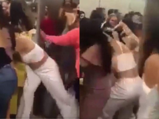 VIDEO: Cena navideña terminó en pelea por jefe que regaló lencería en el amigo secreto&nbsp;&nbsp;