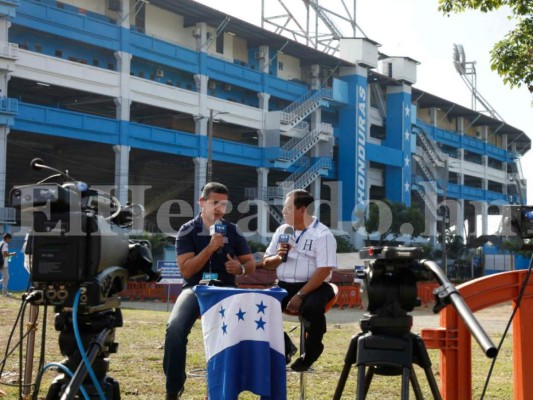 El fervor por la Selección de Honduras se siente desde temprano en el Olímpico