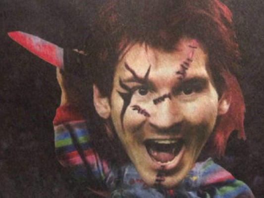 Bautizan a Messi como el 'Chucky” del Mundial de Brasil