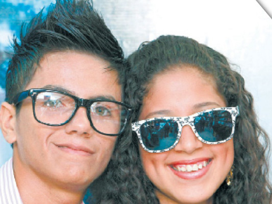 Lentes extravagantes al estilo de party rock