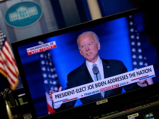 Las primeras imágenes de Joe Biden como presidente electo de EEUU