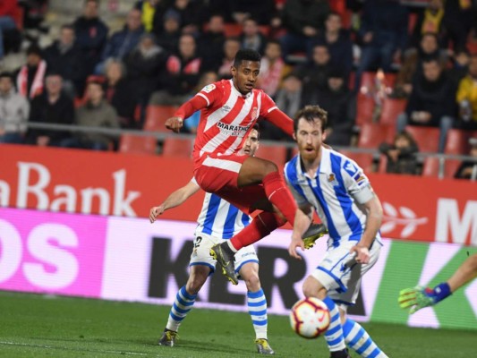 Girona del Choco Lozano empató 0-0 ante la Real Sociedad en la Liga de España