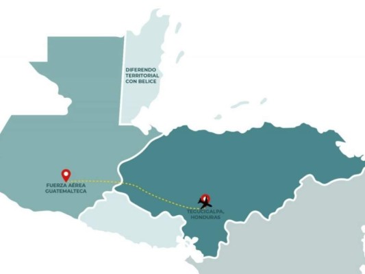 Avión de la FAH también transportó vacunas anticovid donadas a Guatemala&nbsp;&nbsp;