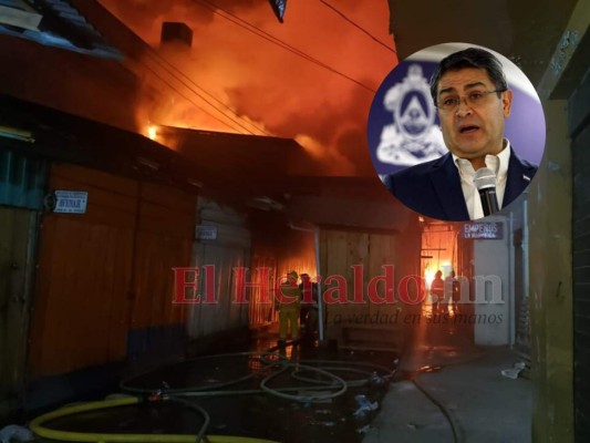 'No están solos, los apoyaremos': JOH a locatarios afectados por incendio