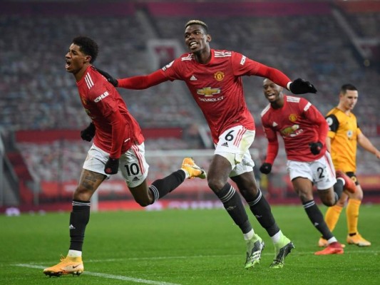 El Manchester United vence 1-0 al Wolverhampton con agónico gol de Rashford