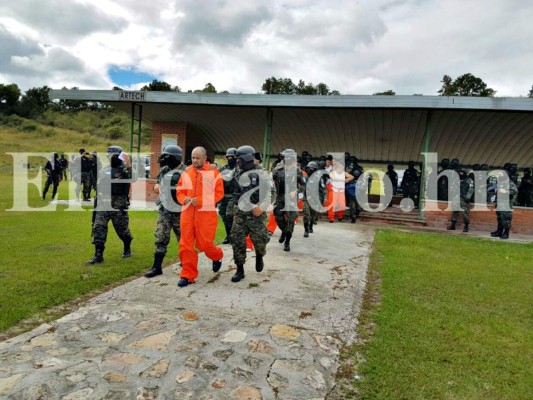 Honduras: Trasladan nueve reos más a la cárcel de El Pozo en Ilama, Santa Bárbara