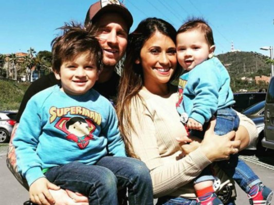 La tierna foto de Thiago, hijo de Leo Messi y Antonella Rocuzzo, en la boda
