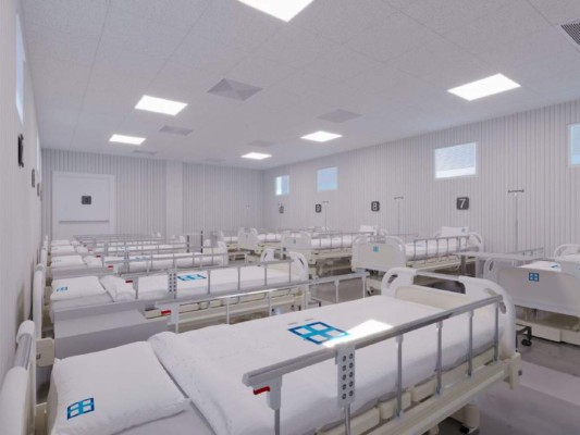 ¿Qué sabemos de la fábrica donde se hicieron los hospitales móviles?