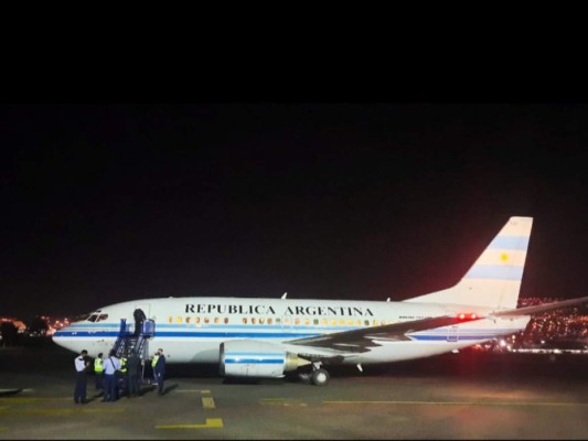 Llega a Honduras la vicepresidenta argentina Cristina Fernández de Kirchner