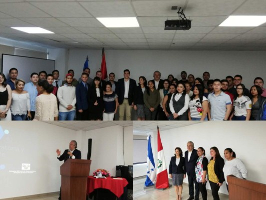 Embajada de Perú en Honduras desarrolla Taller de Oratoria y Debate para universitarios