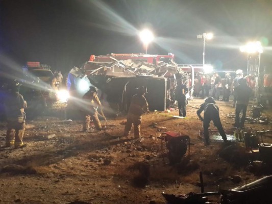 Once muertos deja accidente vial en carretera del norte de Honduras