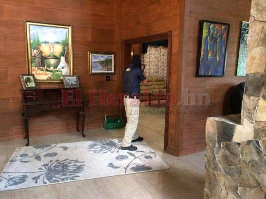 Los lujos al interior de la residencial asegurada a Rosa Elena de Lobo