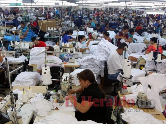 Estados Unidos es el primer destino para los textiles manufacturados por las empresas que operan en las Zonas Industriales de Procesamiento (ZIP) de Honduras. Foto: El Heraldo