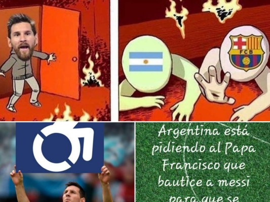 Los duros memes contra Argentina y Messi al caer ante Croacia en el Mundial Rusia 2018