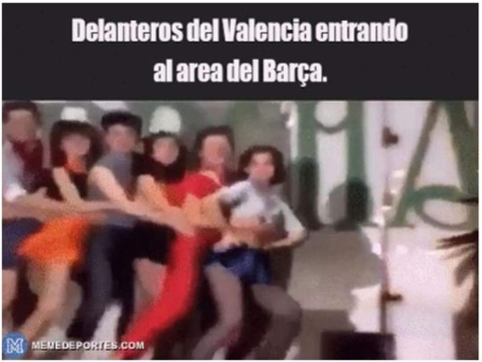 Los memes que dejó la derrota del Barcelona ante Valencia por la Copa del Rey