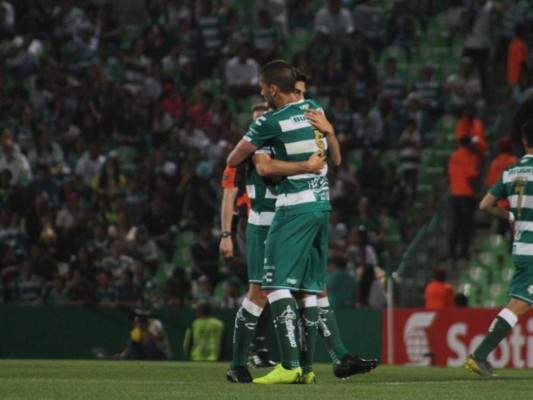 Marathón se despidió de la Concachampions con otra paliza 5-0 ante Santos