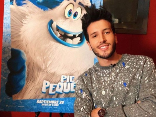 Sebastián Yatra presta su voz a personaje de película 'Pie pequeño'