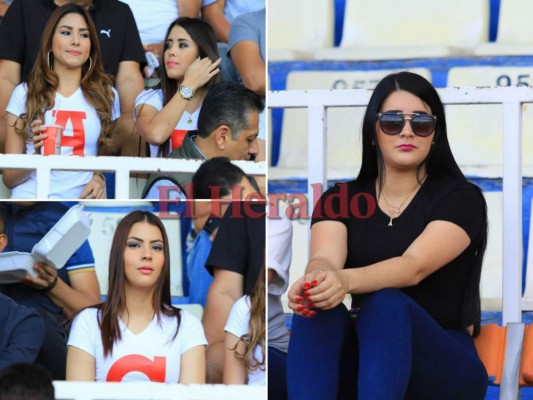 FOTOS: Las bellezas capitalinas que llegaron al estadio Nacional a disfrutar del Olimpia vs Motagua