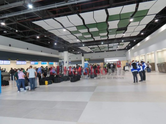 FOTOS: Así luce el aeropuerto de Palmerola en sus primeros días de vuelos