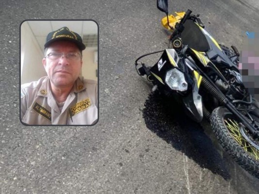 Bombero muere en el hospital tras accidentarse en moto en Cofradía, Cortés