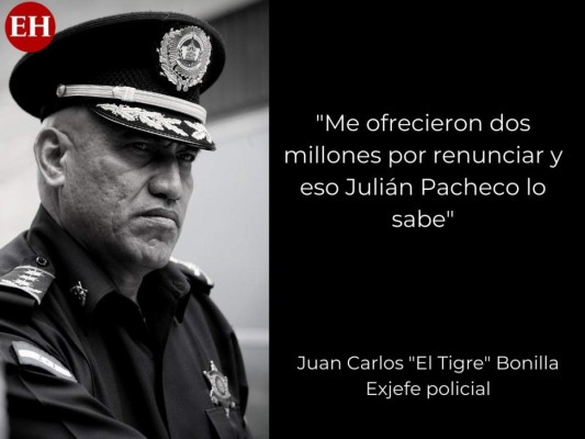 Las polémicas frases de 'El Tigre' Bonilla tras ser acusado por EEUU de narcotráfico