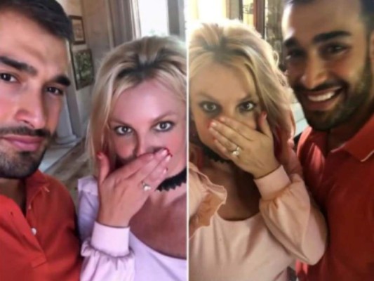 Britney Spears anuncia su compromiso con su novio Sam Asghari