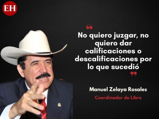 'Están tratando de dividir a Libre... déjenlos, que lo intenten': las frases de 'Mel' Zelaya tras acuerdo