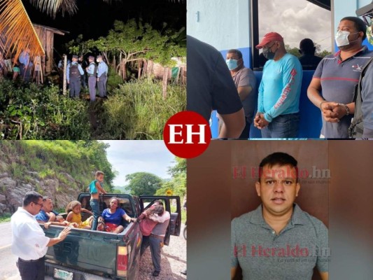 Muertes en accidentes, masacres y captura de presuntos narcos dejó esta semana en Honduras
