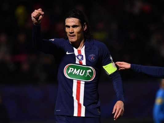 Cavani marca su gol 400 en doblete que da victoria al PSG &nbsp;